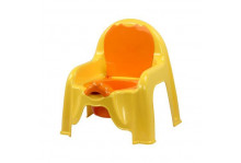 Горшок детский стульчик желтый  Альтернатива